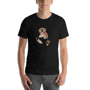 Bull terrier pocket Unisex T-Shirt