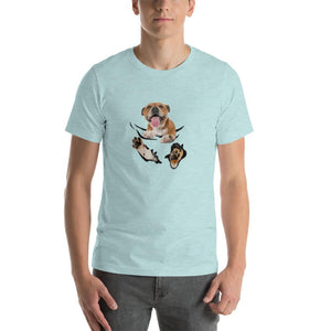 Bull terrier pocket Unisex T-Shirt