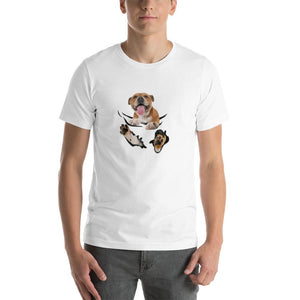 Bull terrier pocket Unisex T-Shirt