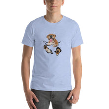 Load image into Gallery viewer, Bull terrier pocket Unisex T-Shirt
