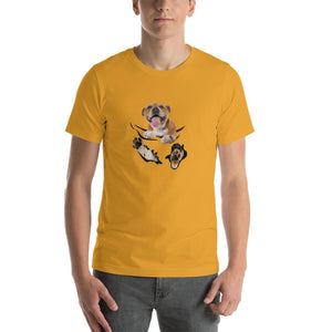 Bull terrier pocket Unisex T-Shirt